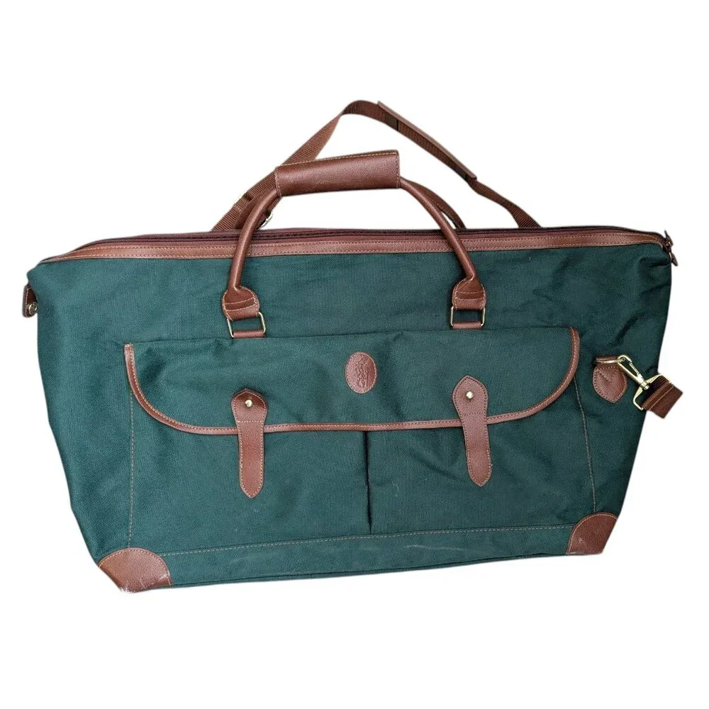 Vintage Polo by Ralph Lauren Weekender Duffel Bag with removable shoulder strap